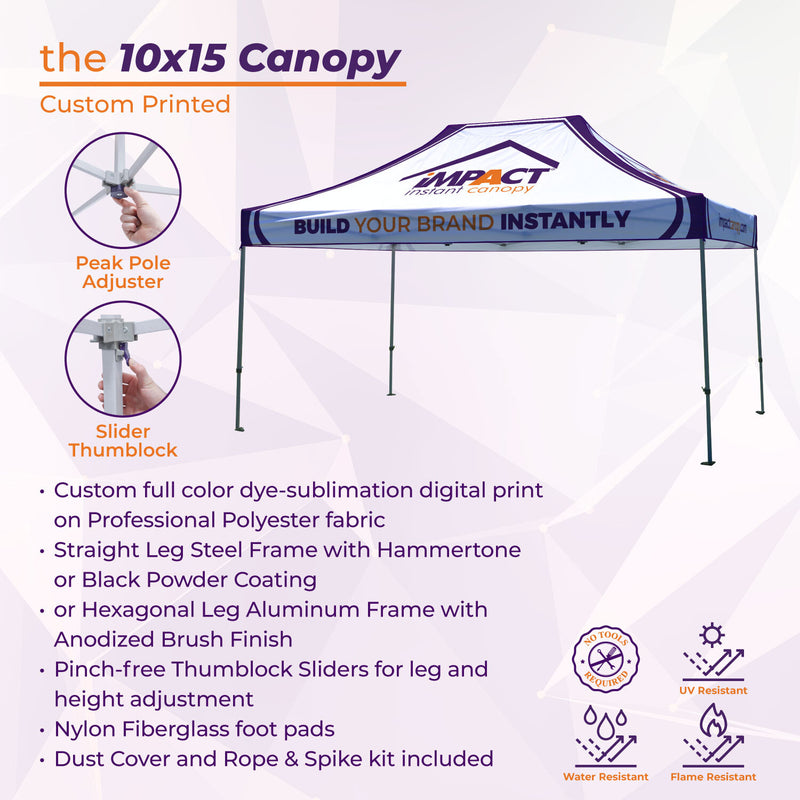10x15 Custom Canopy