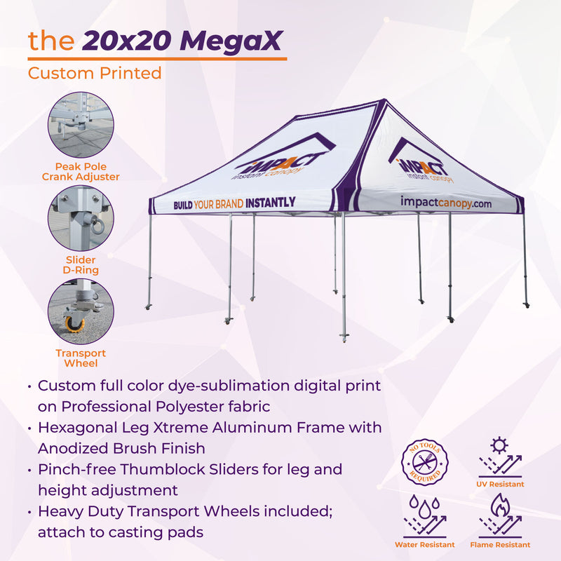 20x20 Custom Canopy