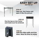 8x8 Pop up Canopy Portable Photo Booth