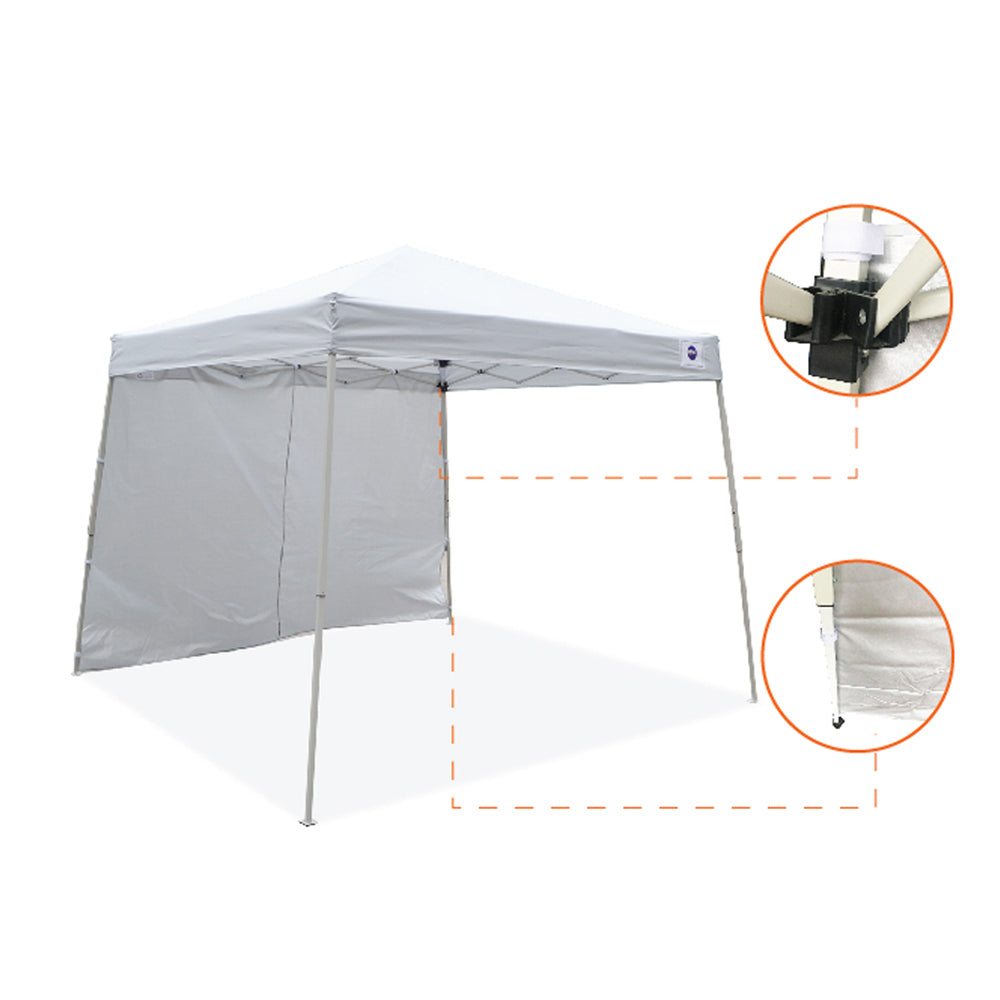 10x10 slant leg canopy best sale