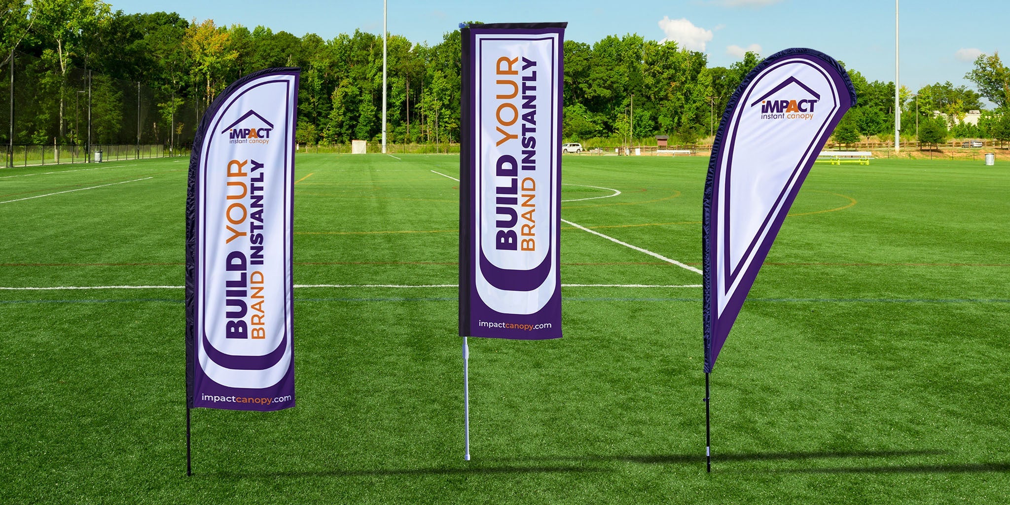 Custom Flags – Impact Canopies USA