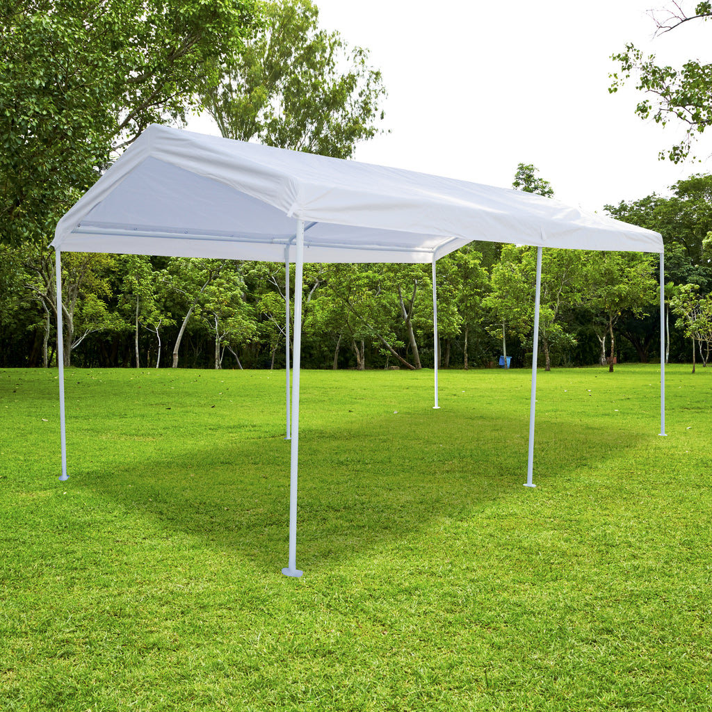 Portable Carport Canopy - 10'x20' (1' 1/2" Thick Frame) - Impact Canopies USA