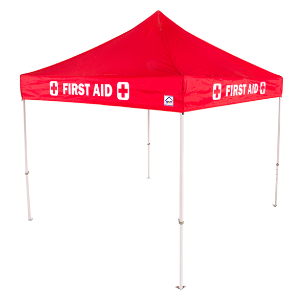 10x10 Pop Up Canopy Portable Tent First Aid Emergency Preparedness Shelters