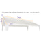 11'x20' Portable Carport REPLACEMENT TOP ONLY - WHITE without Leg Skirts