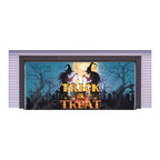 Halloween Two Door Garage Banner