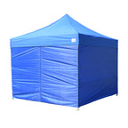 10'x10' Evento Steel Commercial Canopy Kit with Walls and Storage Bag