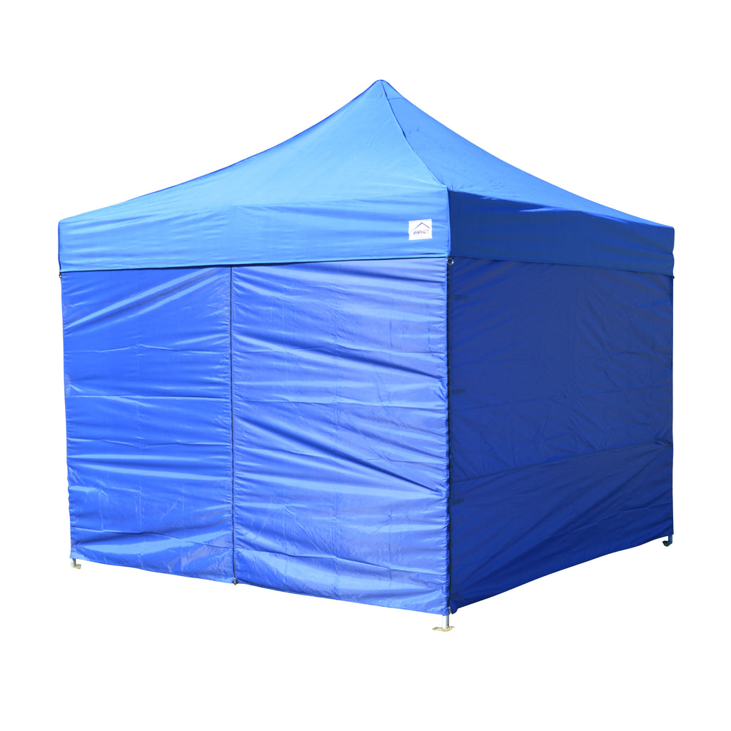 10'x10' Evento Steel Commercial Canopy Kit with Walls and Storage Bag