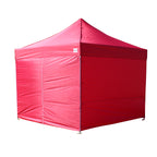 10'x10' Evento Steel Commercial Canopy Kit with Walls and Storage Bag