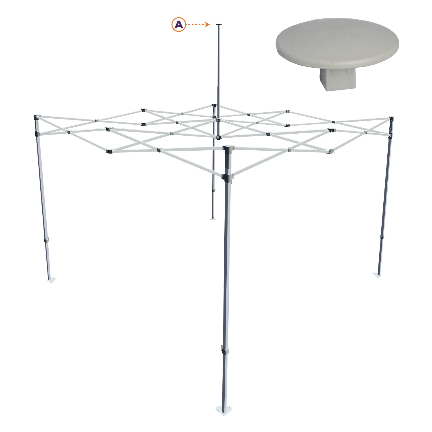CL / AOL | Part A. Dome Cap - Impact Canopies USA