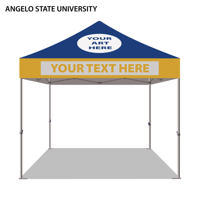 Angelo State University Colored 10x10