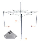 DS Part B. | Foot Pad - Impact Canopies USA