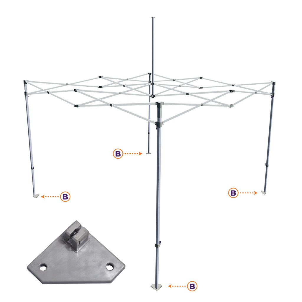 DS Part B. | Foot Pad - Impact Canopies USA