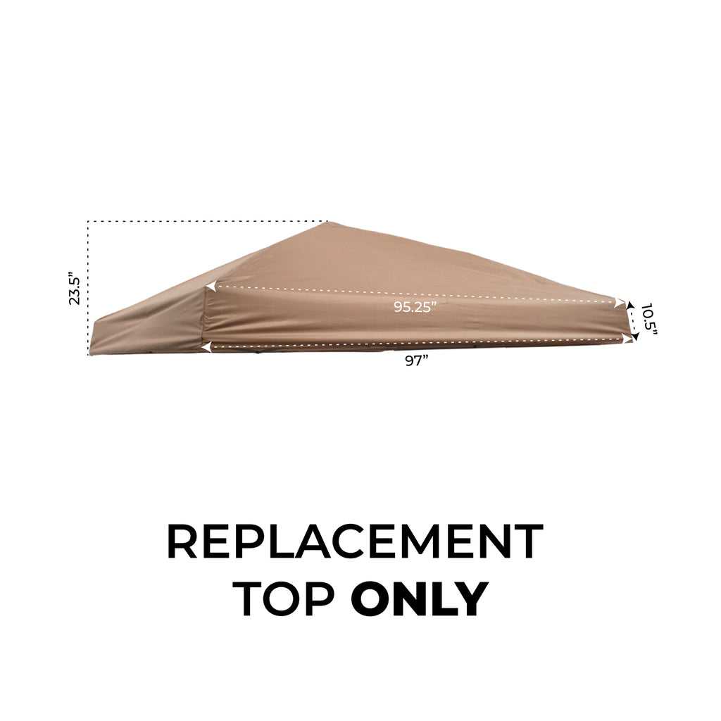 Quest Canopy Slant Leg Replacement Top - Fits 10x10 Slant Leg Frame - Impact Canopies USA
