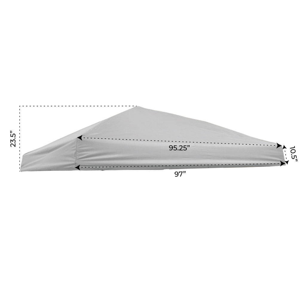 Quest Canopy Slant Leg Replacement Top - Fits 10x10 Slant Leg Frame - Impact Canopies USA