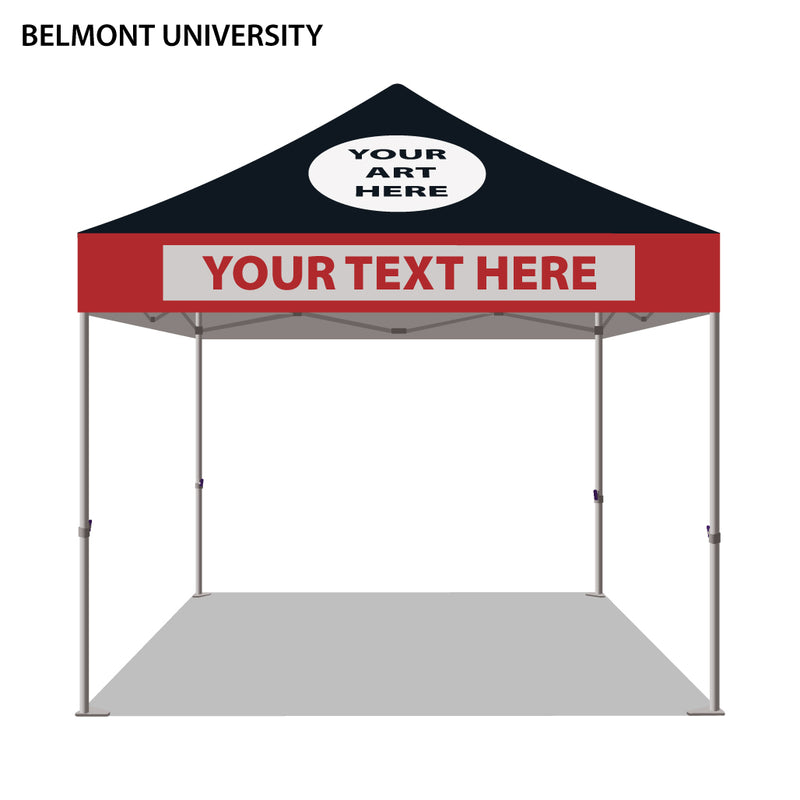 Belmont University Colored 10x10