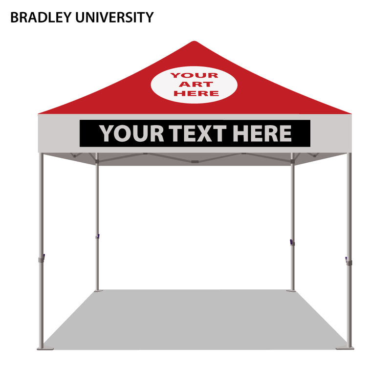 Bradley University Colored 10x10