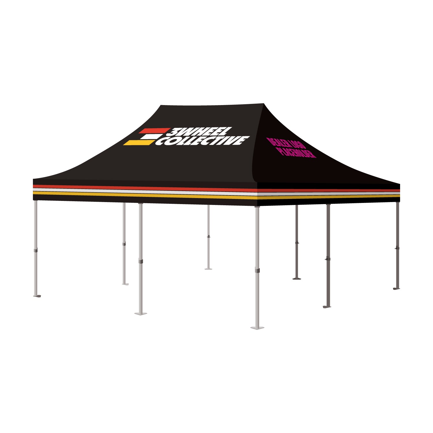 20x20 CAN-AM 3Wheel Collective Branded Canopy Kit