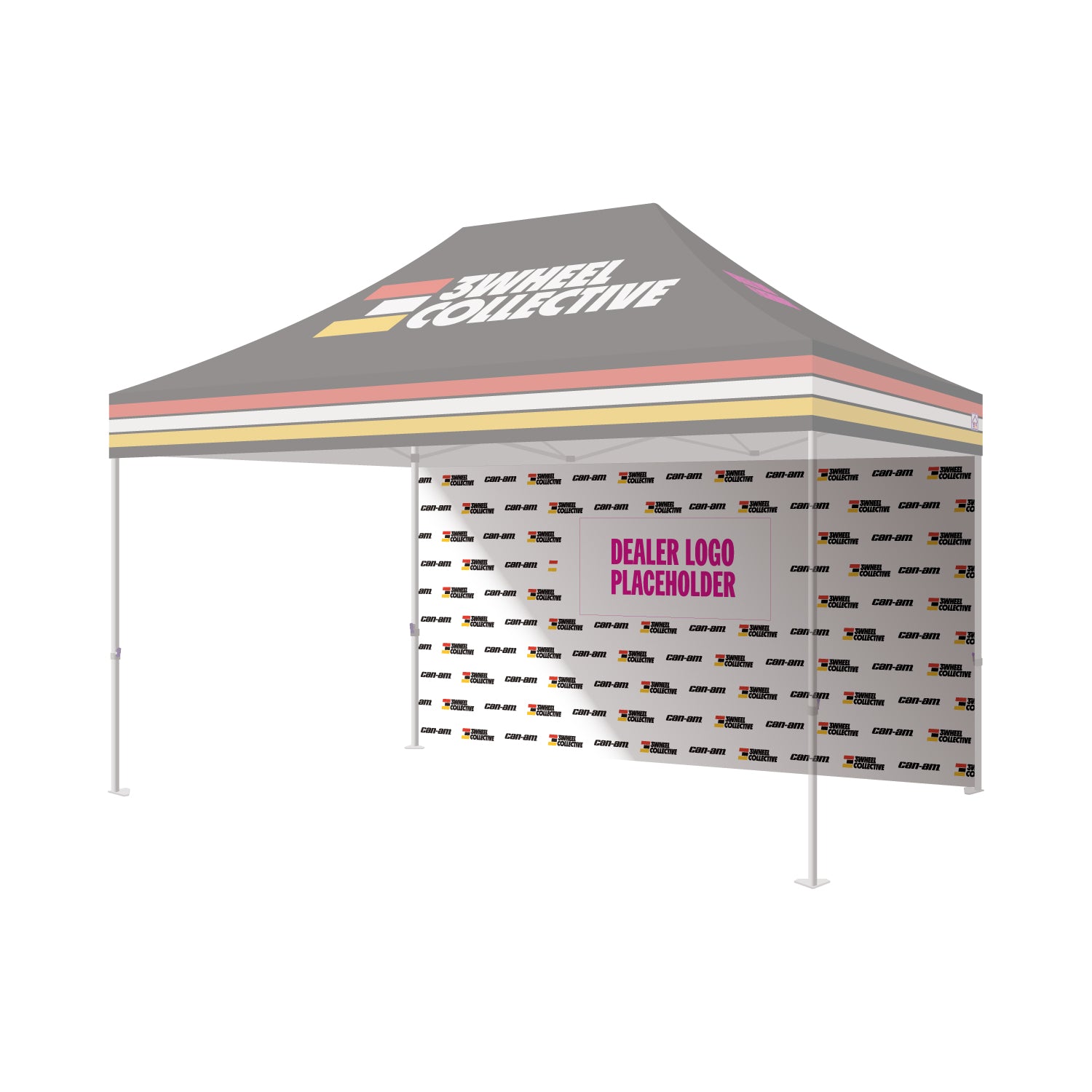 CAN-AM 3Wheel Collective Branded Side Wall