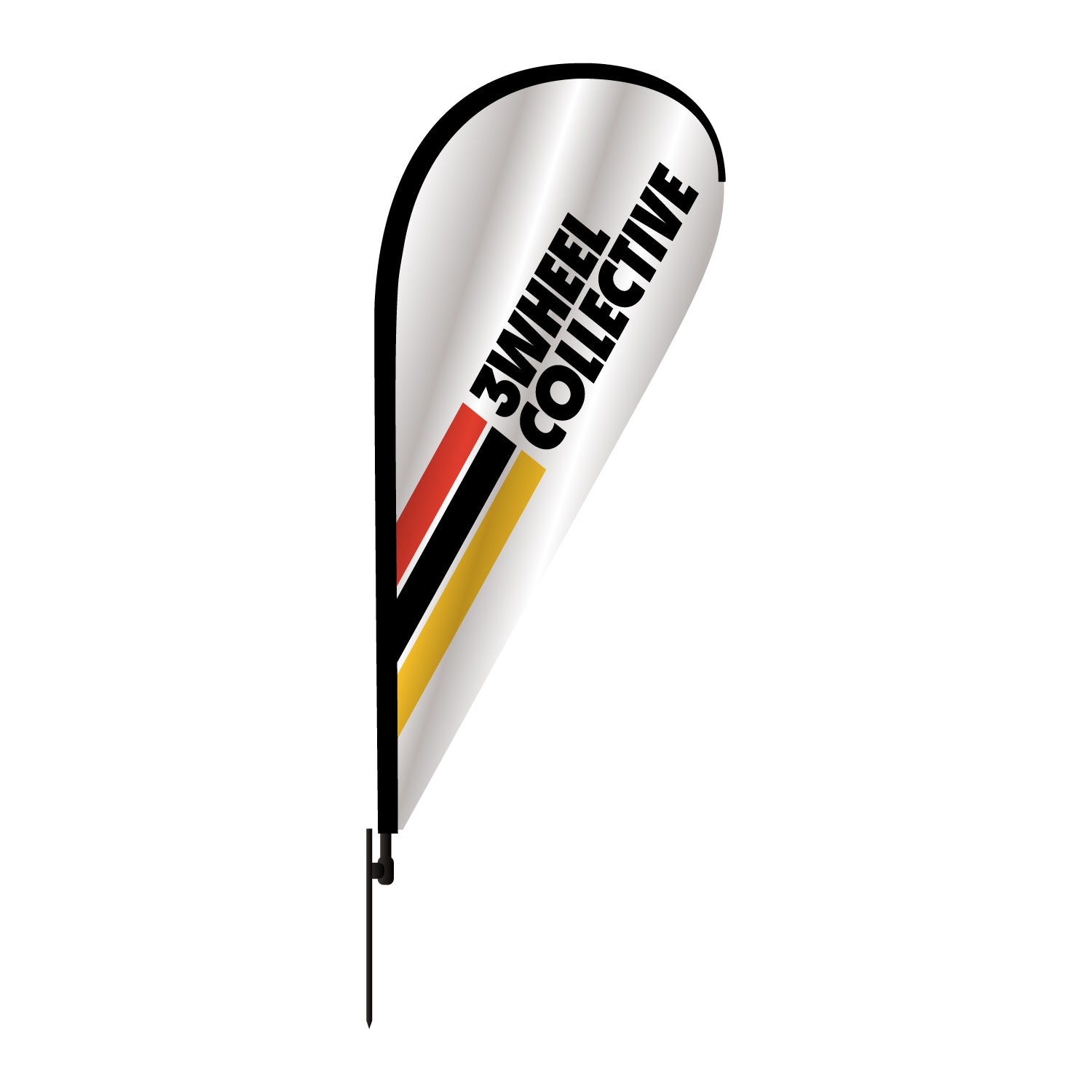 CAN-AM 3Wheel Collective Branded Blade Flag