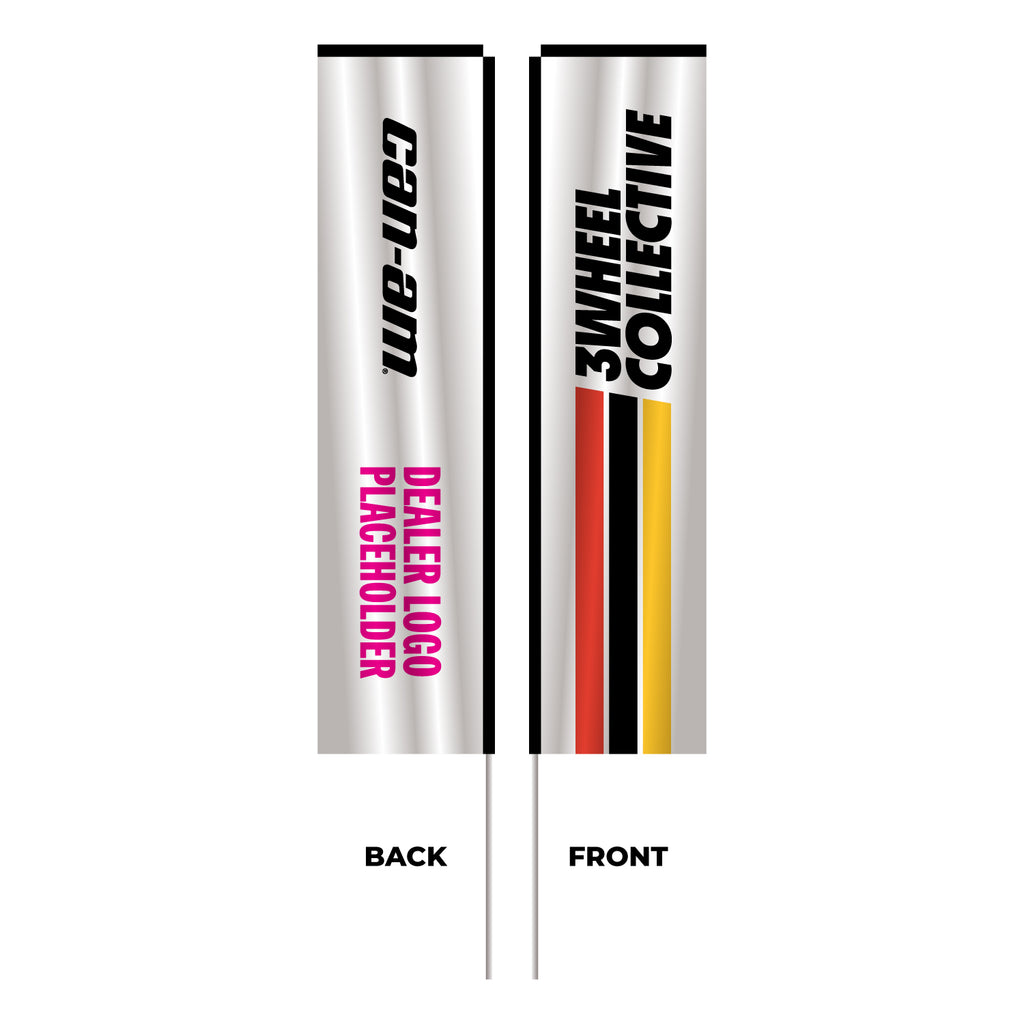 CAN-AM 3Wheel Collective Branded Sky Flag