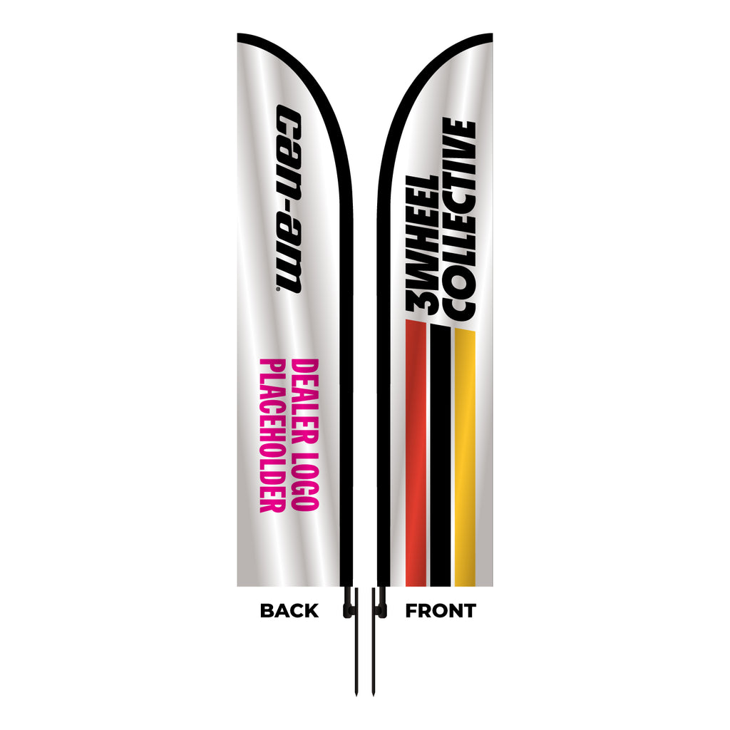 CAN-AM 3Wheel Collective Branded Wing Flag