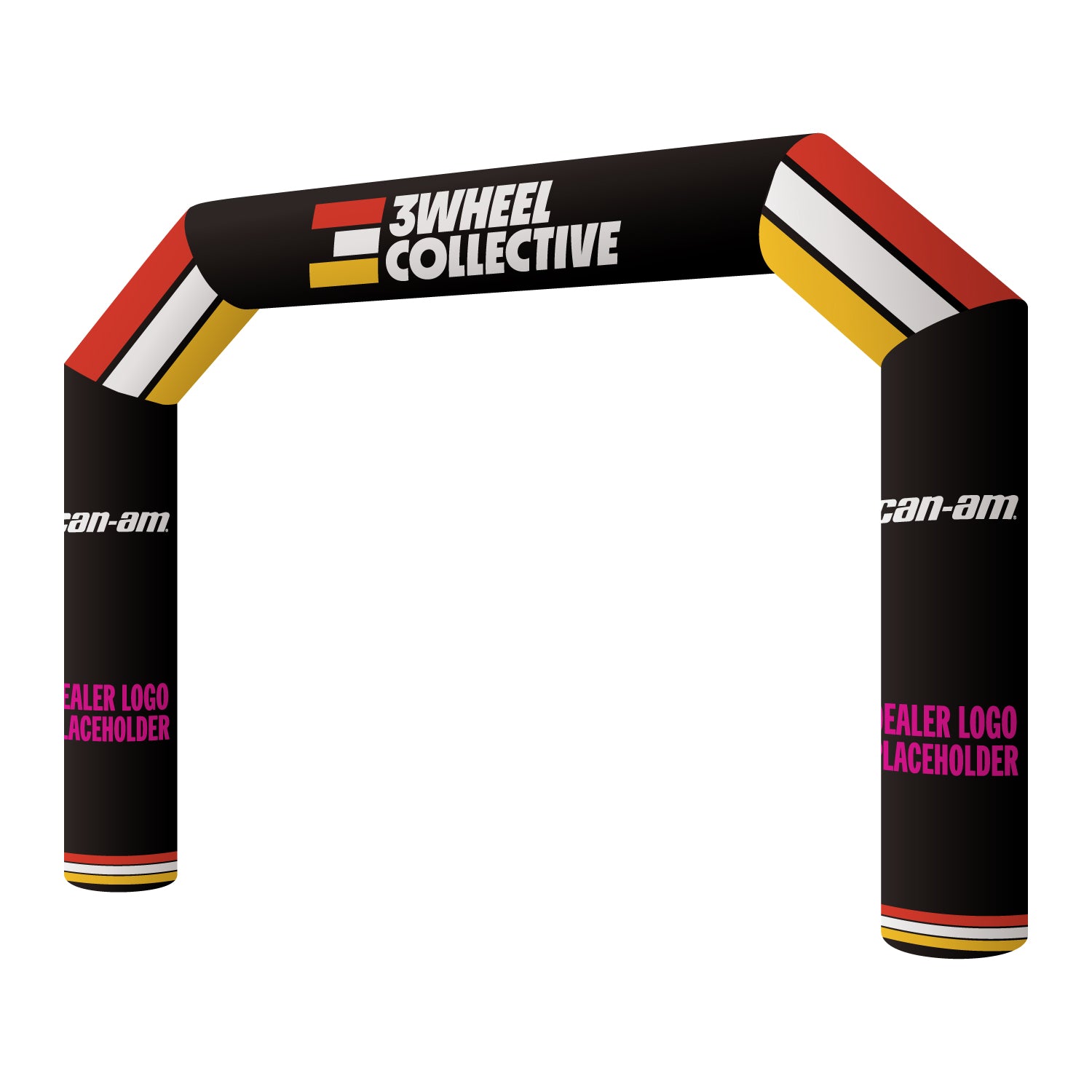 CAN-AM 3Wheel Collective Branded Inflatable Arch