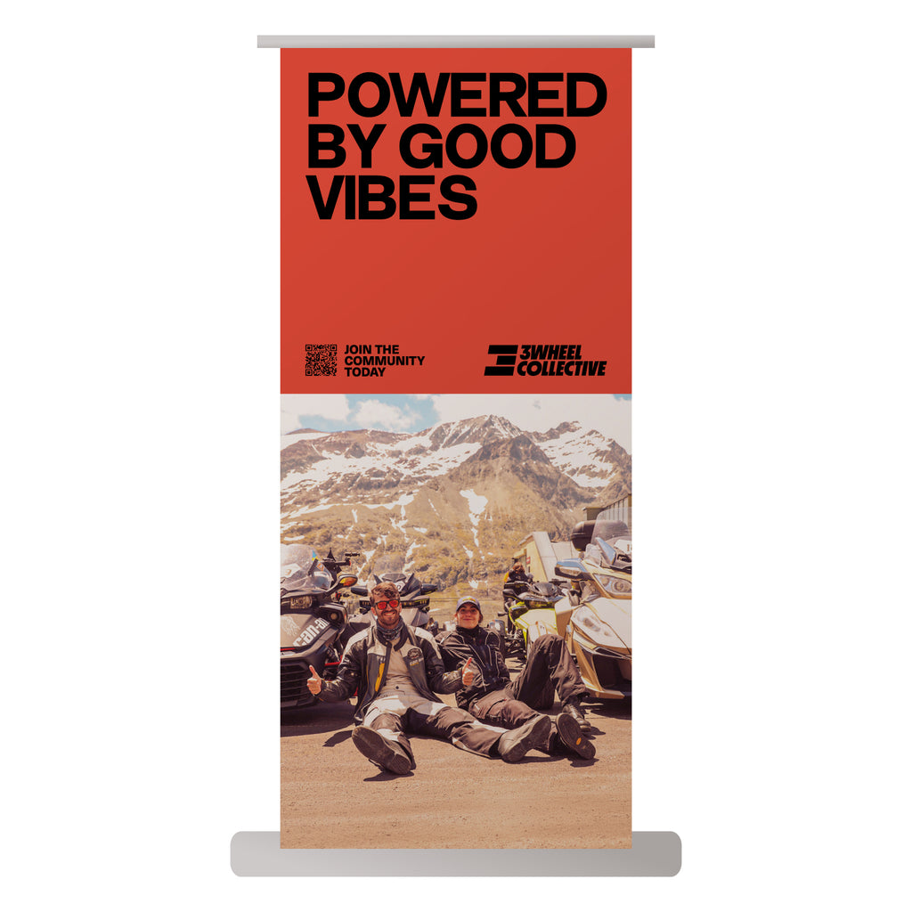 CAN-AM 3Wheel Collective Branded Rollup Banner