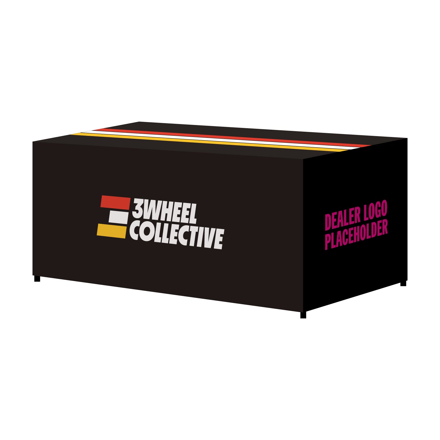 CAN-AM 3Wheel Collective Branded Table Cover - Fitted