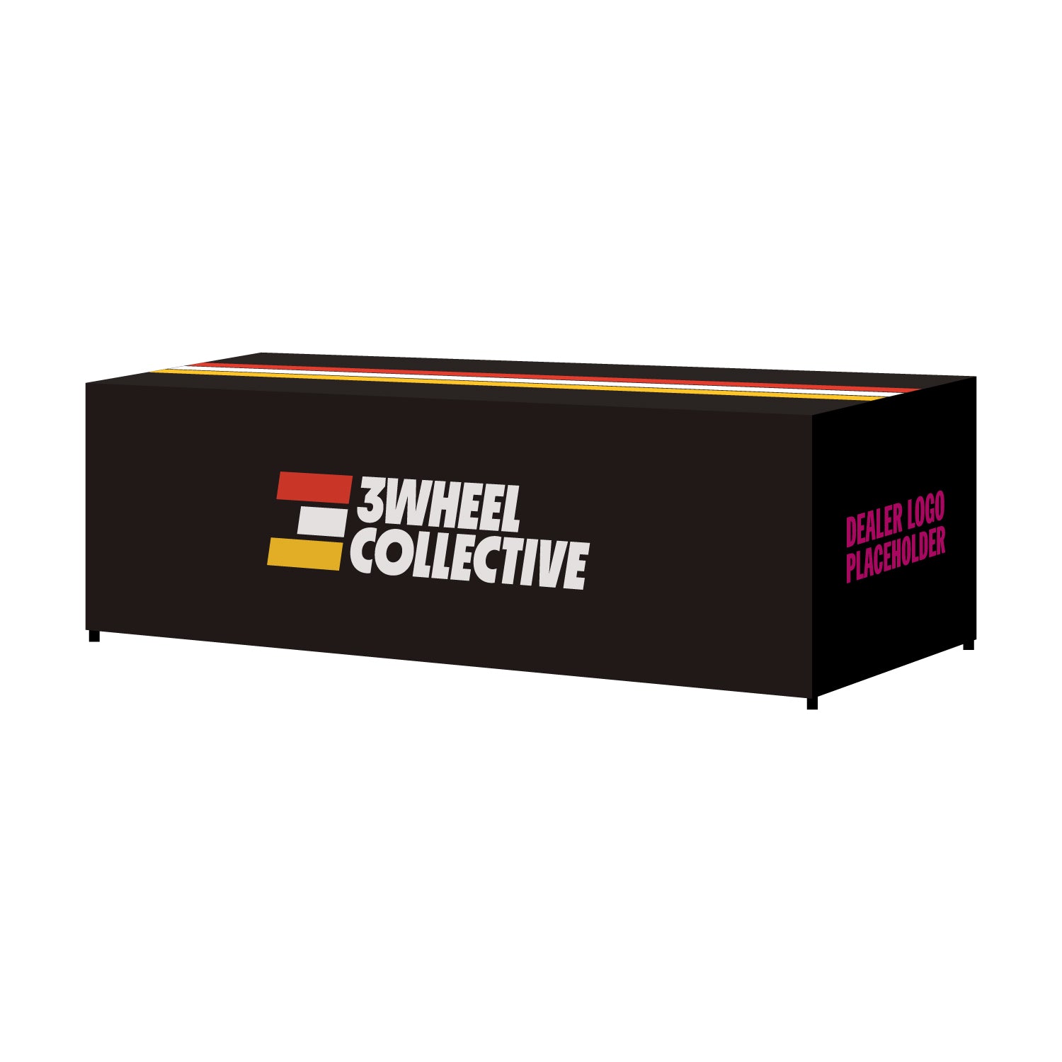 CAN-AM 3Wheel Collective Branded Table Cover - Fitted