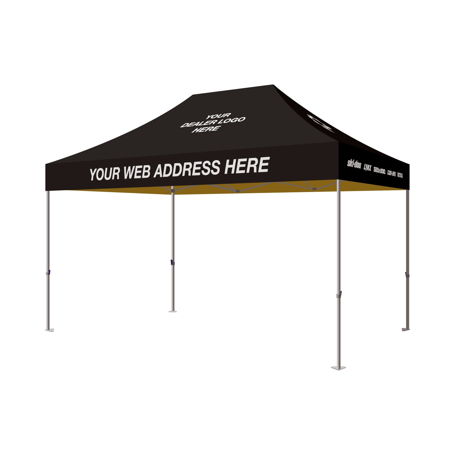 10x15 BRP Branded Canopy Kit