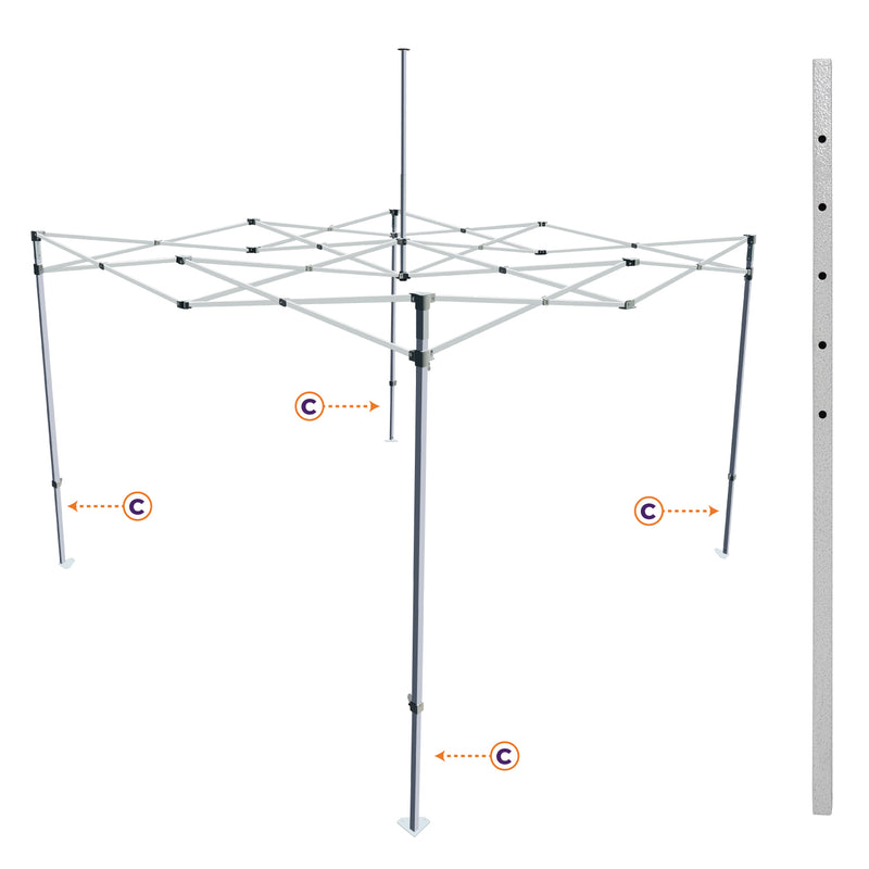 CL Part C. | Steel Inner Leg