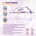 Custom 13x26 Canopy