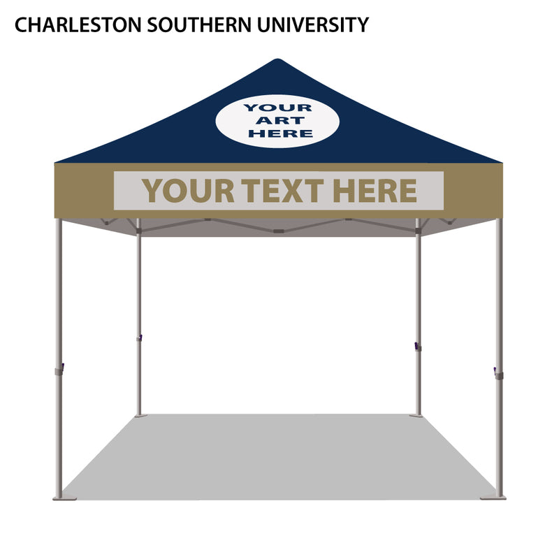 Charleston Southern University Colored 10x10