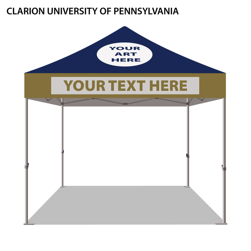 Clarion University of Pennsylvania Colored 10x10