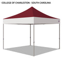 College of Charleston (South Carolina) Colored 10x10