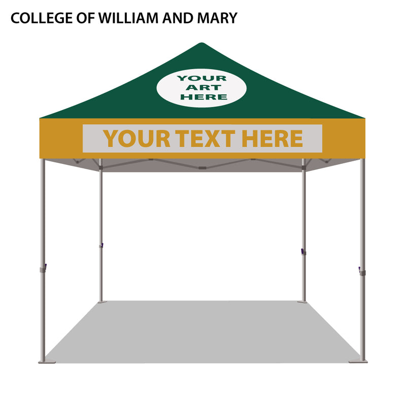 College of William and Mary Colored 10x10