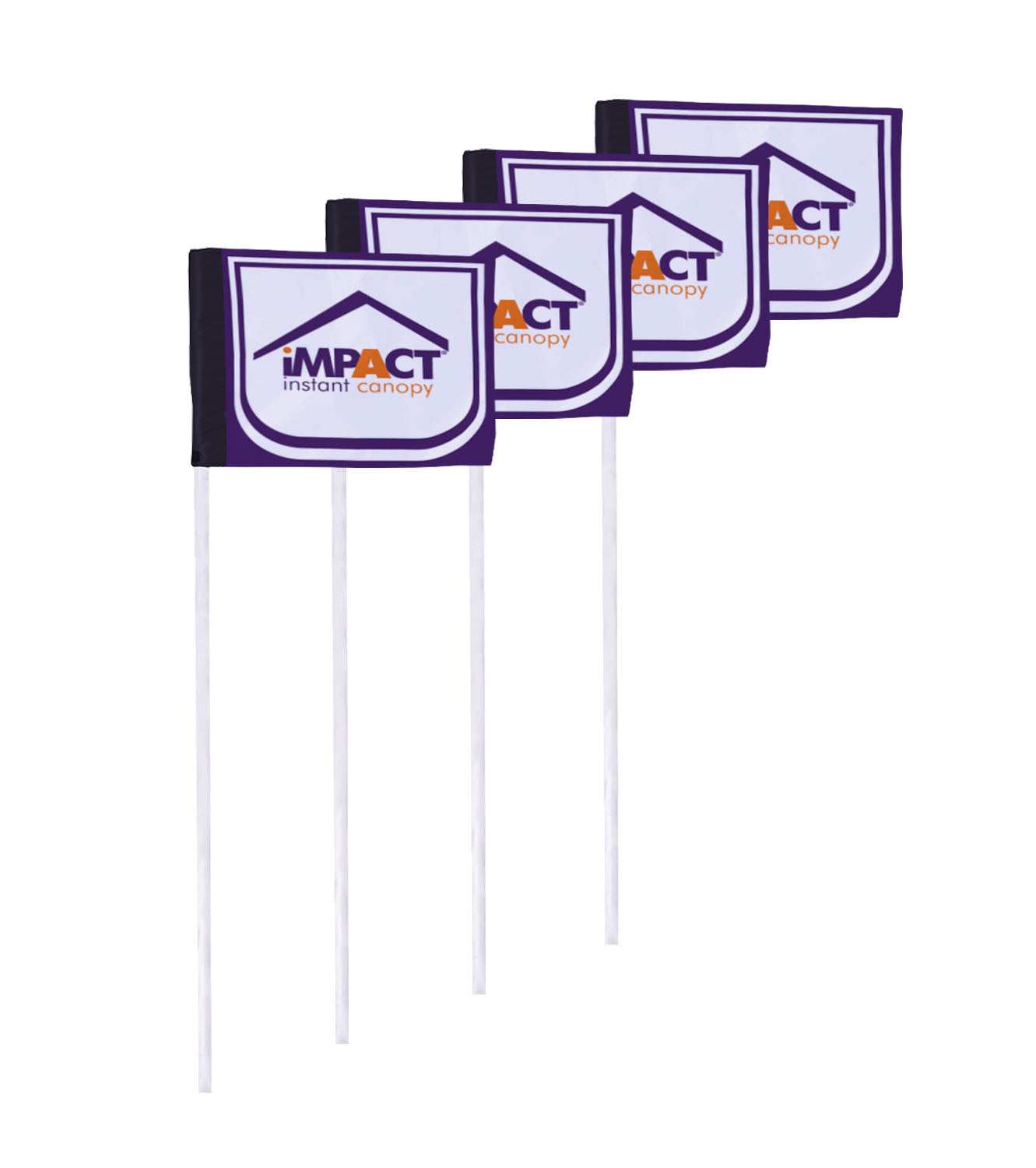 Custom Printed Field Corner Flags - Impact Canopies USA