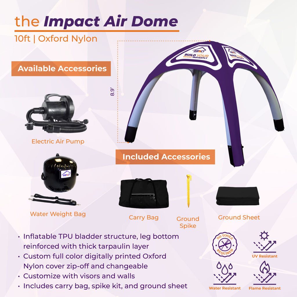 Custom Impact Air Inflatable Canopy