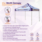 Custom 10x10 Canopy - Impact Canopies USA