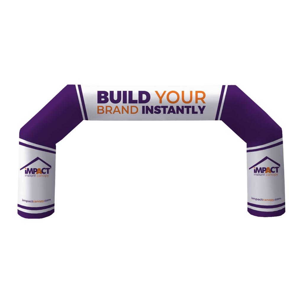 Custom Printed Tube Rectangular Inflatable Arch – Impact Canopies USA