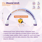 Custom Printed Round Inflatable Arch