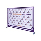 Custom Printed Deluxe Media Wall Sign - Impact Canopies USA