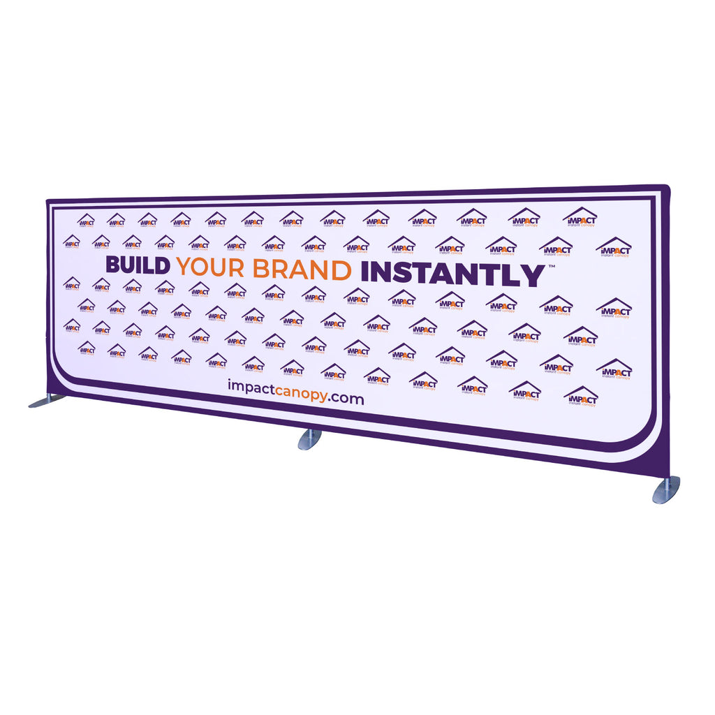 Canopy Sign File Custom Printed Deluxe Media Wall Sign – Impact Canopies USA