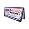 Custom Matte Display Field Board Sign - Includes Carry Bag