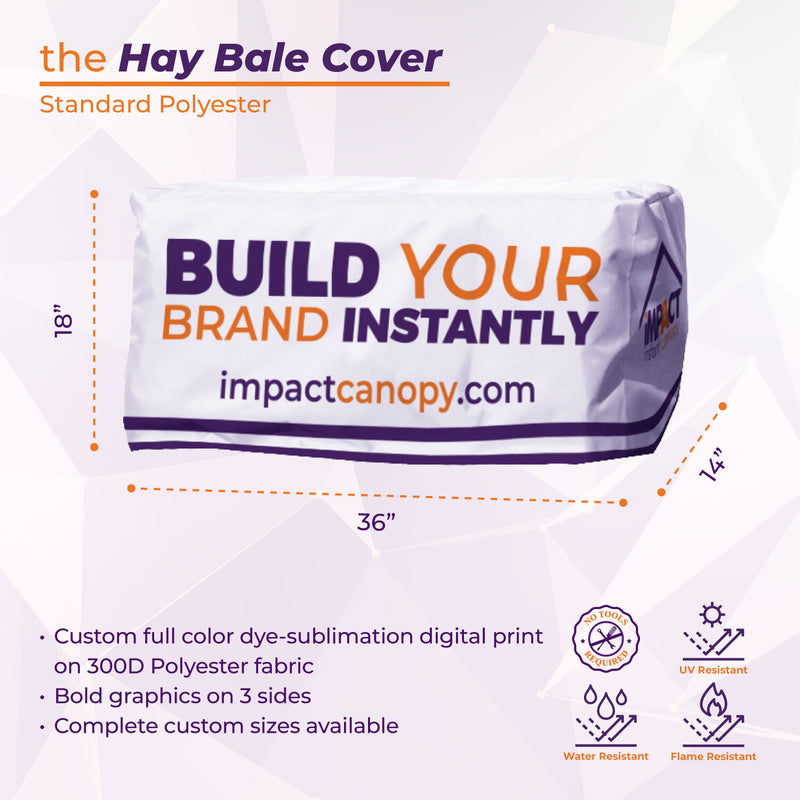 Custom Hay Bale Cover