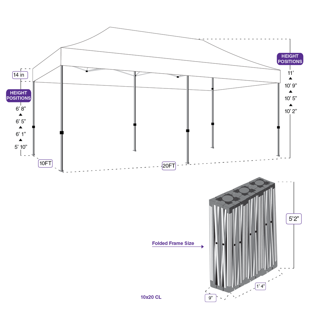 Custom 10x15 Canopy