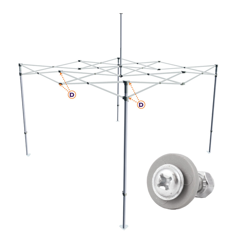 CL Part D. | Steel Truss Bar End Connector