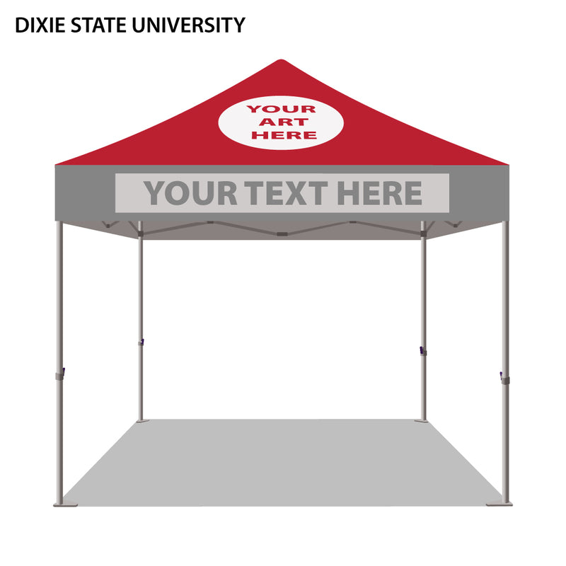Dixie State University Colored 10x10
