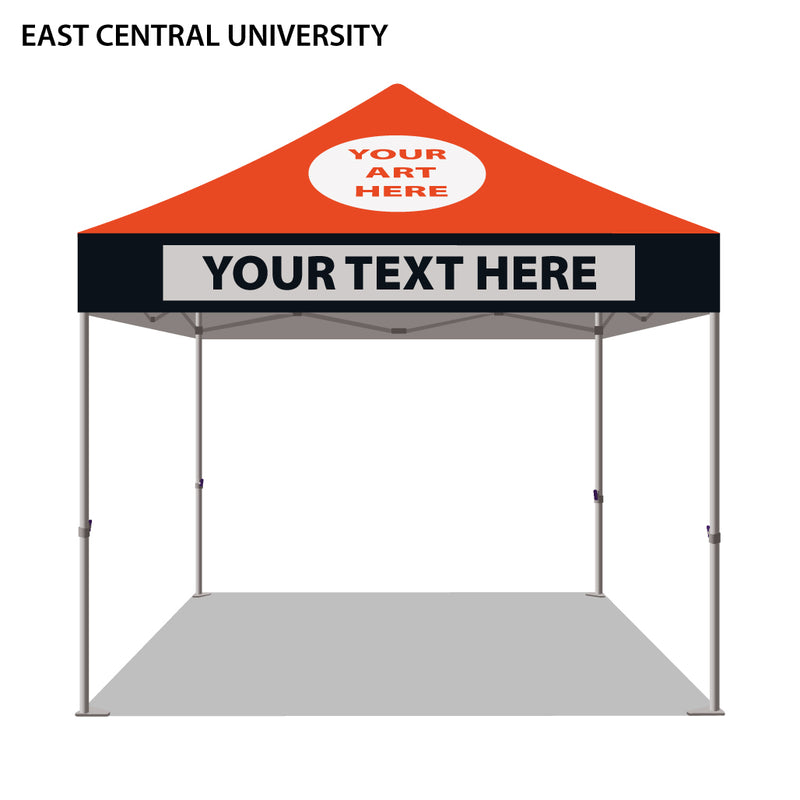 East Central University Colored 10x10