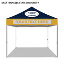 East Tennessee State University Colored 10x10